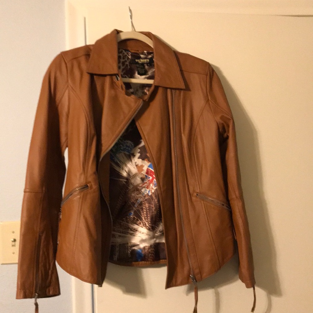 Twiggy London Real Leather Jacket